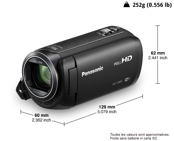 Photo de Caméscope HD HC-V380