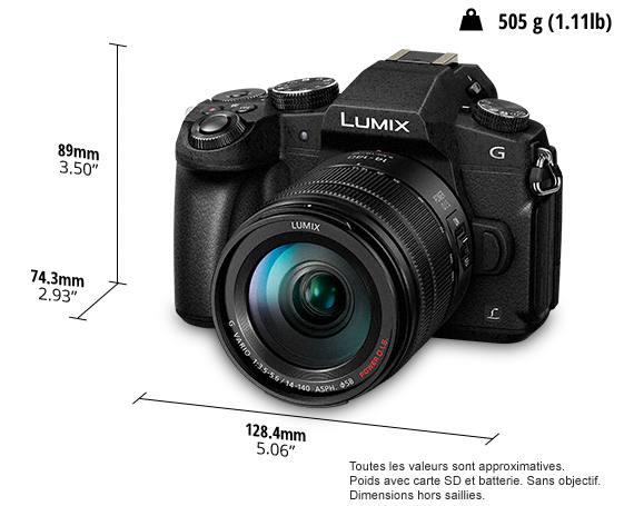 Photo de Appareil Hybride LUMIX DMC-G80HA