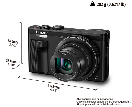 Foto van LUMIX Digitale Camera DMC-TZ82