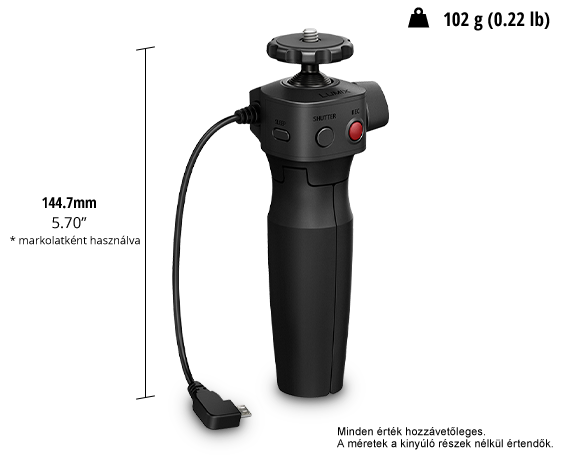 A DMW-SHGR1 LUMIX-kiegészítő fényképen