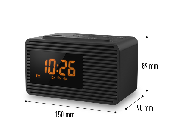 Foto av RC-800 klockradio