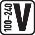 100–240 V