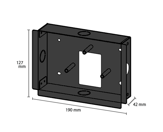 Photo of Mount Box for Monitor(VL-MN1000)
