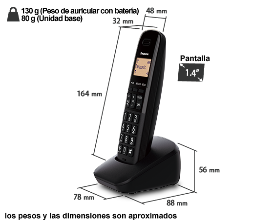 Foto de Teléfono KX-TGB310