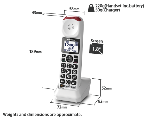 Photo of Optional Handset KX-TGMA44C