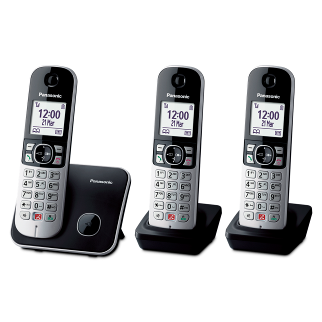 Foto van Digitale draadloze telefoon KX-TG6853