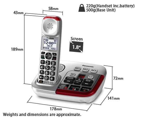 Photo of Telephone KX-TGM490S