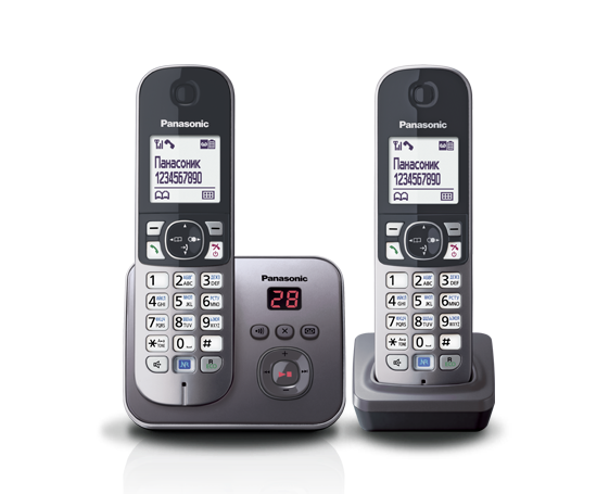 KX-TG6822 телефоны фотосуреті