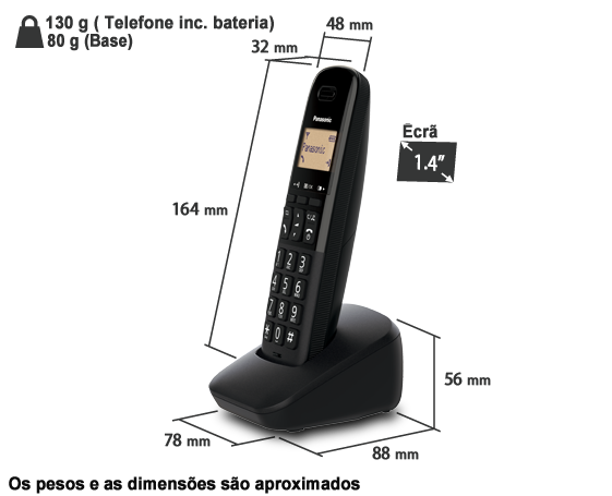 Foto de Telefone KX-TGB610