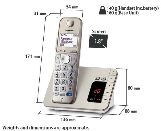 Photo de Téléphone KX-TGE220