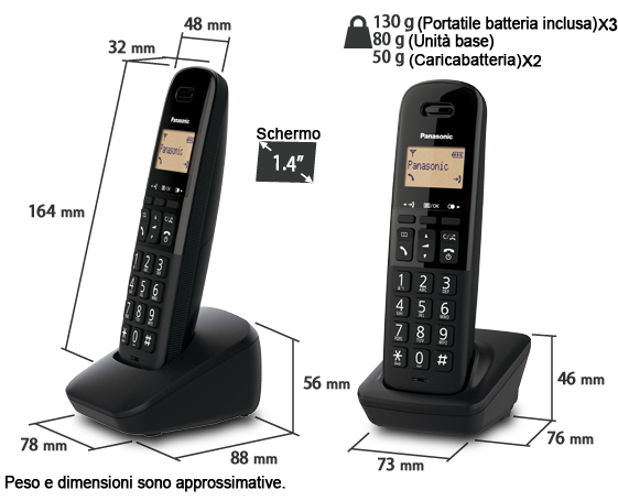 Foto di Telefono KX-TGB613JT