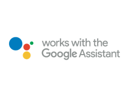 Google Assistant көмекшісімен жұмыс істейді логотипі