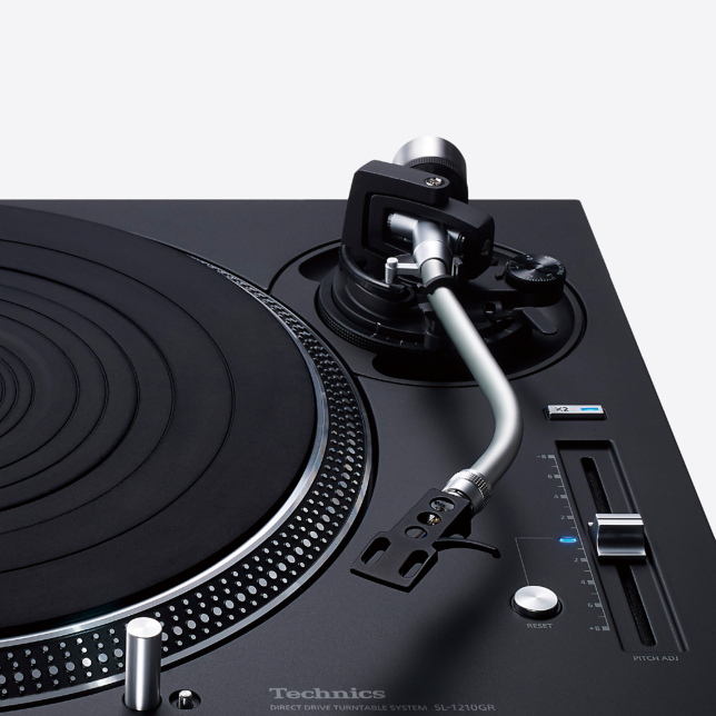 Graphic of Tonearm Achieving High Initial-Motion Sensitivity