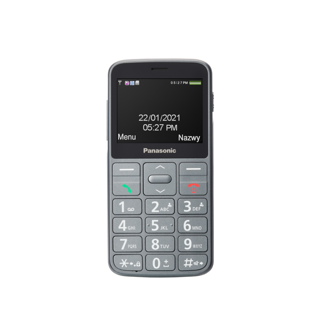 Zdjęcie Łatwy w użyciu telefon komórkowy KX-TU160