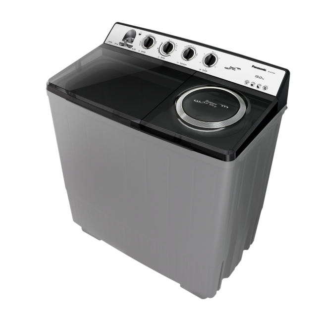 รูปของ เครื่องซักผ้า 2 ถัง กึ่งอัตโนมัติสำหรับซัก 15กก. และปั่น 8 กก. NA-W15XG1BRC
