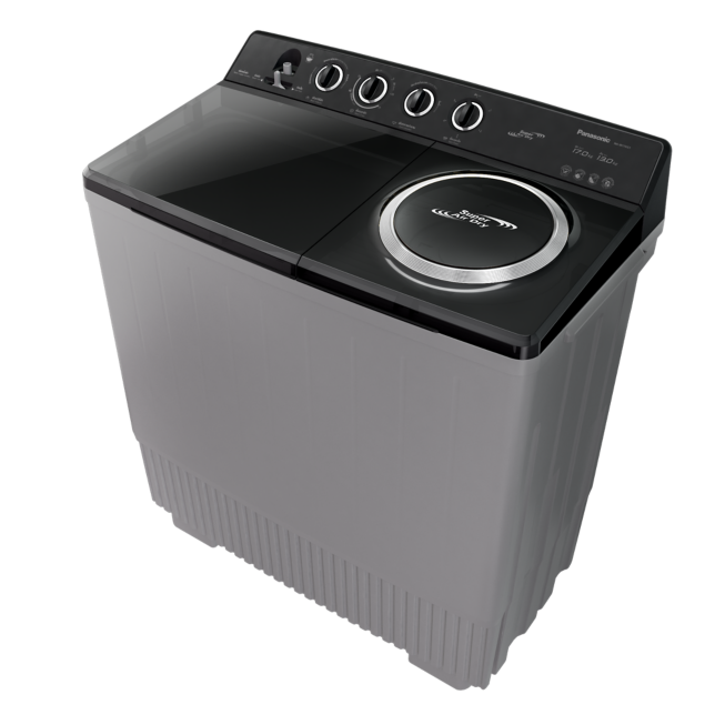 รูปของ เครื่องซักผ้า 2 ถัง กึ่งอัตโนมัติสำหรับซัก 17 กก. และปั่น 13 กก. NA-W17XG1BRC
