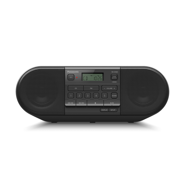 Photo of RX-D500GS-K Powerful Portable FM Radio & CD Player
