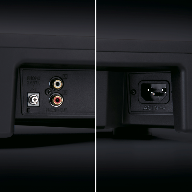 Photo of Power / Phono Cable Terminals