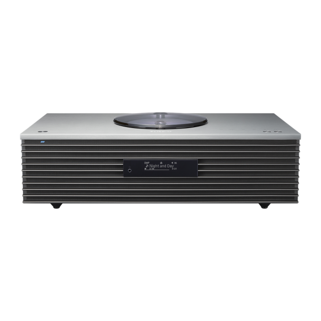 Foto av Förstklassigt allt-i-ett musiksystem med elegant och tidlös design