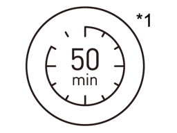50 min de rasage