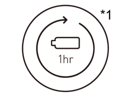  Carregamento completo em 1 hora