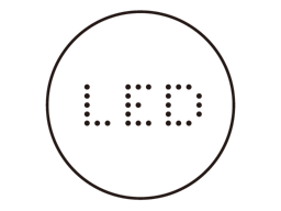 3 LED baterijos indikatorius