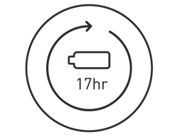 17 sati uz potpuno punjenje