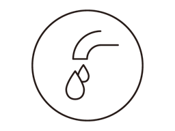 Легке очищення за допомогою води та догляд