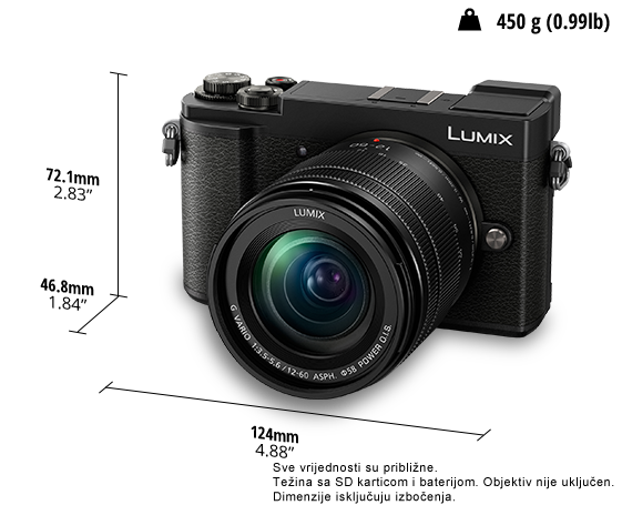 Fotografija Digitalni fotoaparat sa jednim objektivom bez ogledala LUMIX DC-GX9M