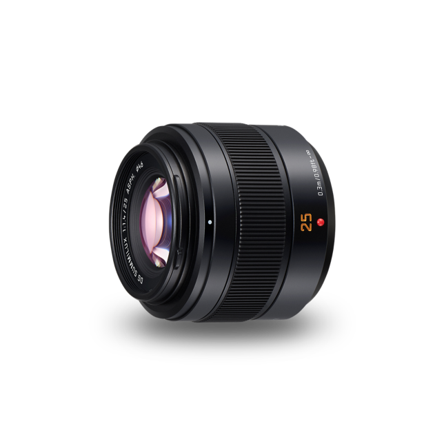Produktabbildung LEICA DG SUMMILUX 25 mm / F1,4 II ASPH. (H-XA025) Micro-Four-Thirds-Objektiv