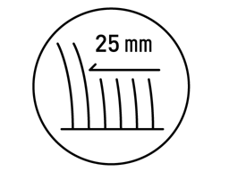 25 mm-es fésűadapter