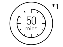 Až 50 minút pristrihávania bez kábla