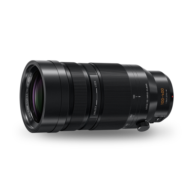 Foto van LEICA DG VARIO-ELMAR 100-400mm / F4.0-6.3 ASPH. / POWER O.I.S. (H-RS100400) Micro Four Thirds-lens