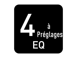 EQ à 4 préglages