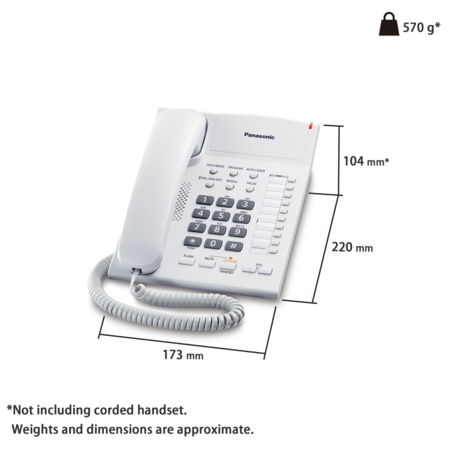 รูปของ ระบบโทรศัพท์แบบรวม KX-TS840MX