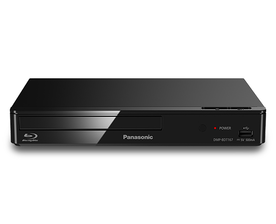 Produktabbildung Smart Network 3D Blu-ray Disc™/DVD-Player DMP-BDT167