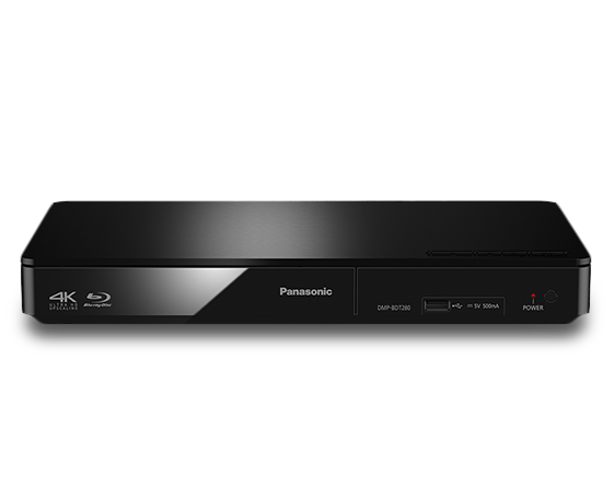 Produktabbildung Smart Network 3D Blu-ray Disc™/DVD-Player DMP-BDT280
