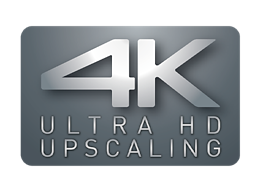 Integriertes 4K-Upscaling (Ultra HD)