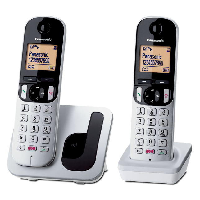 Foto de Telefone digital sem fios KX-TGC252SP