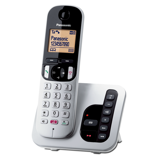 Foto di Telefono cordless digitale con segreteria telefonica KX-TGC260