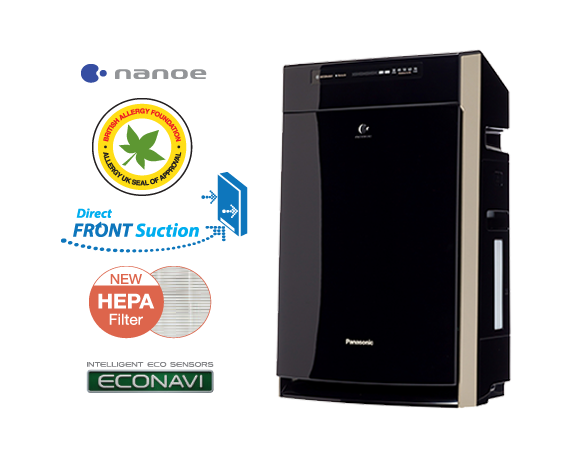 Фото Очищувач та зволожувач повітря з технологією nanoe™ F-VXR50R: 40 м²