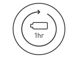 1 ura ob polni napolnjenosti