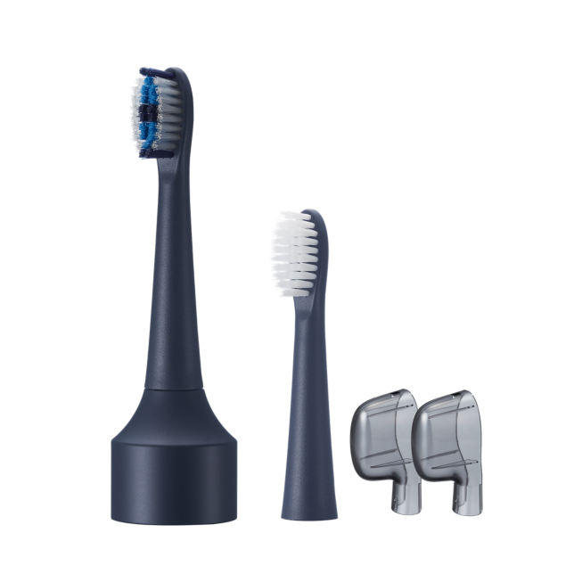 Foto de ER-CTB1: conjunto de accesorios con cabezal de cepillo de dientes eléctrico, 2 tipos de cepillos, tecnología de vibración sónica y compatibilidad con el sistema MULTISHAPE
