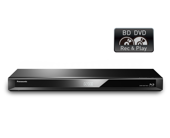 Photo of 3D Blu-ray Disc™/ DVD Recorder with Twin HD Tuner DMR-BWT460GN