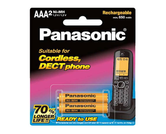 Photo of DECT Phone Rechargeable Batteries BK-4LDAW/2BT