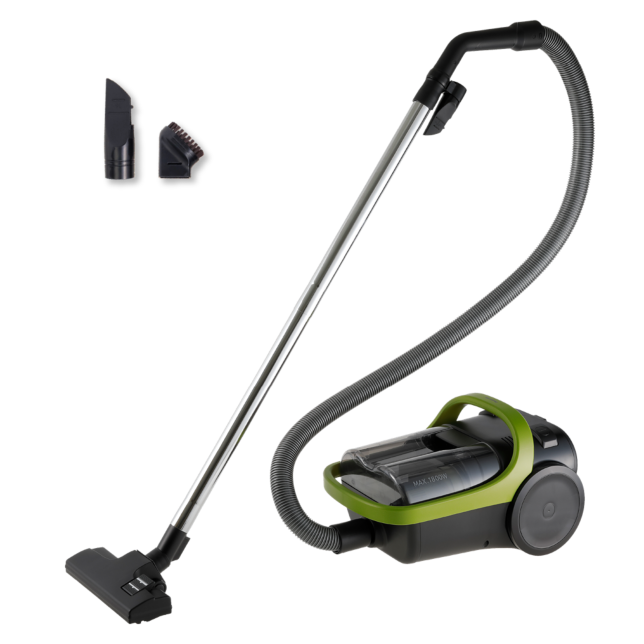 Photo of Powerful 1800W Cyclone Bagless Canister Vacuum Cleaner with HEPA Filter MC-CL603GV47