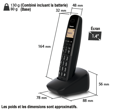 Photo de Téléphone KX-TGB610
