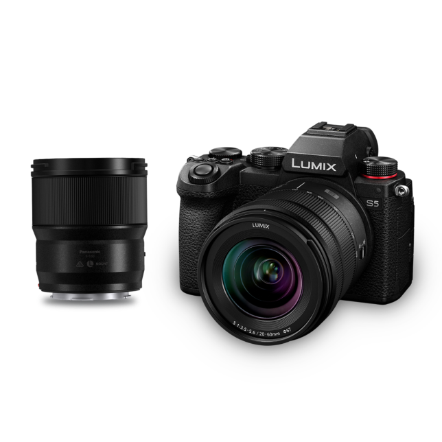 Foto de LUMIX S5IIX Cámara sin espejo de fotograma completo DC-S5M2XC
