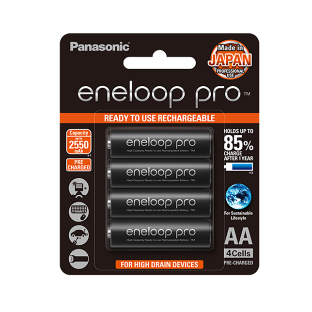 Photo of eneloop Pro AA Battery BK-3HCCE4BT