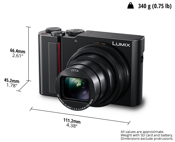 Foto av LUMIX DC-TZ200 Kompaktkamera